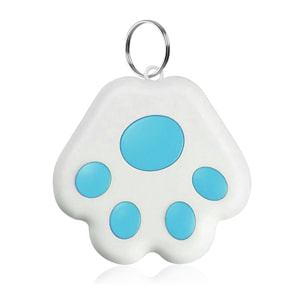Localizzatore PAW Bluetooth 4.0 multifunzione, con indicatore GPS di ultima localizzazione. Per animali domestici, chiavi, valigie, ecc.