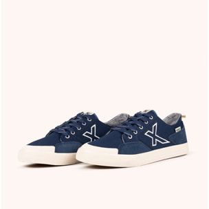 Zapatilla Casual de Lona con Suela de Goma Blanca MUNICH SWING 15