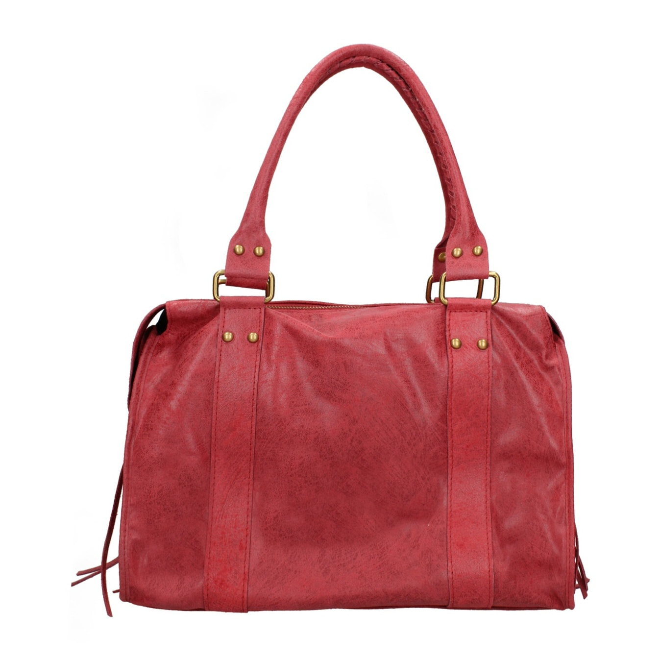 Borsa a spalla da donna - Modello Elara - Vera pelle - 41.0 x 28.0 x 13.0 cm