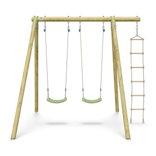 Portique bois 2,30 m Artix TIRIDOU 2 - 3 enfants