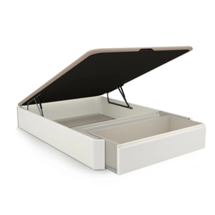 Canapé 135x190 Luxury Max 3D Blanco Blanco