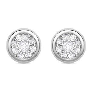 Pendientes Lux by Lux acabados plata