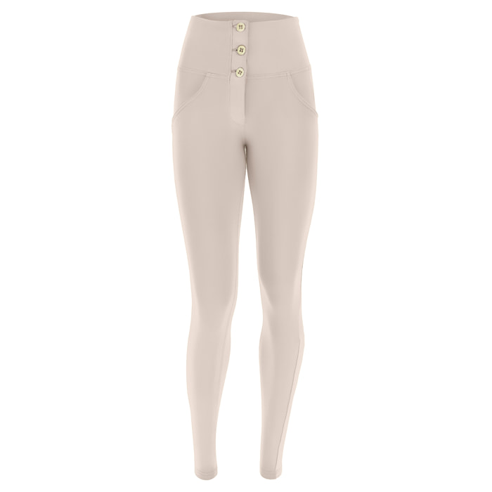 Pantaloni push up WR.UP® superskinny vita alta cotone organico