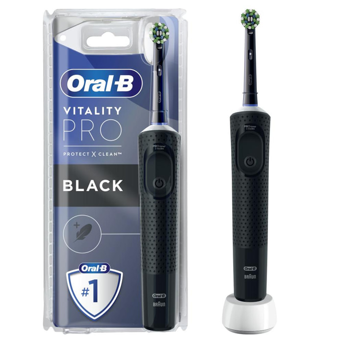 Oral-B - Vitality Pro - Noire - Brosse À Dents Électrique