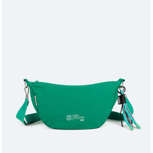 BOLSO DEEP RECYCLED CROSSBODY BAGUETTE C/GREEN