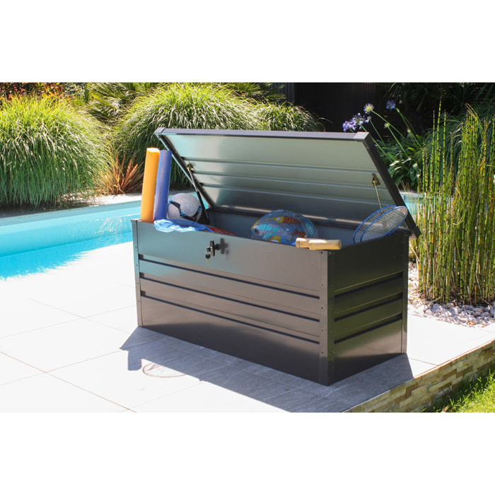 SCATOLA - Coffre de jardin en acier galvanisé