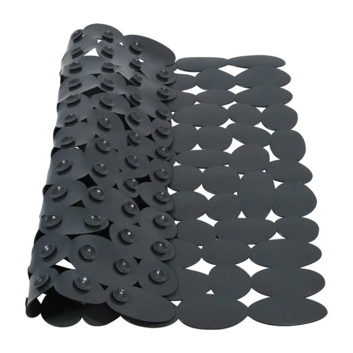 Tapis Fond de douche PVC MARATHON 54x54cm Gris Foncé Spirella