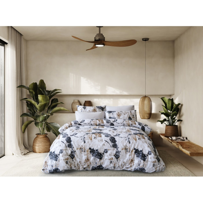 Parure de lit 100% coton imprimé "Andora"