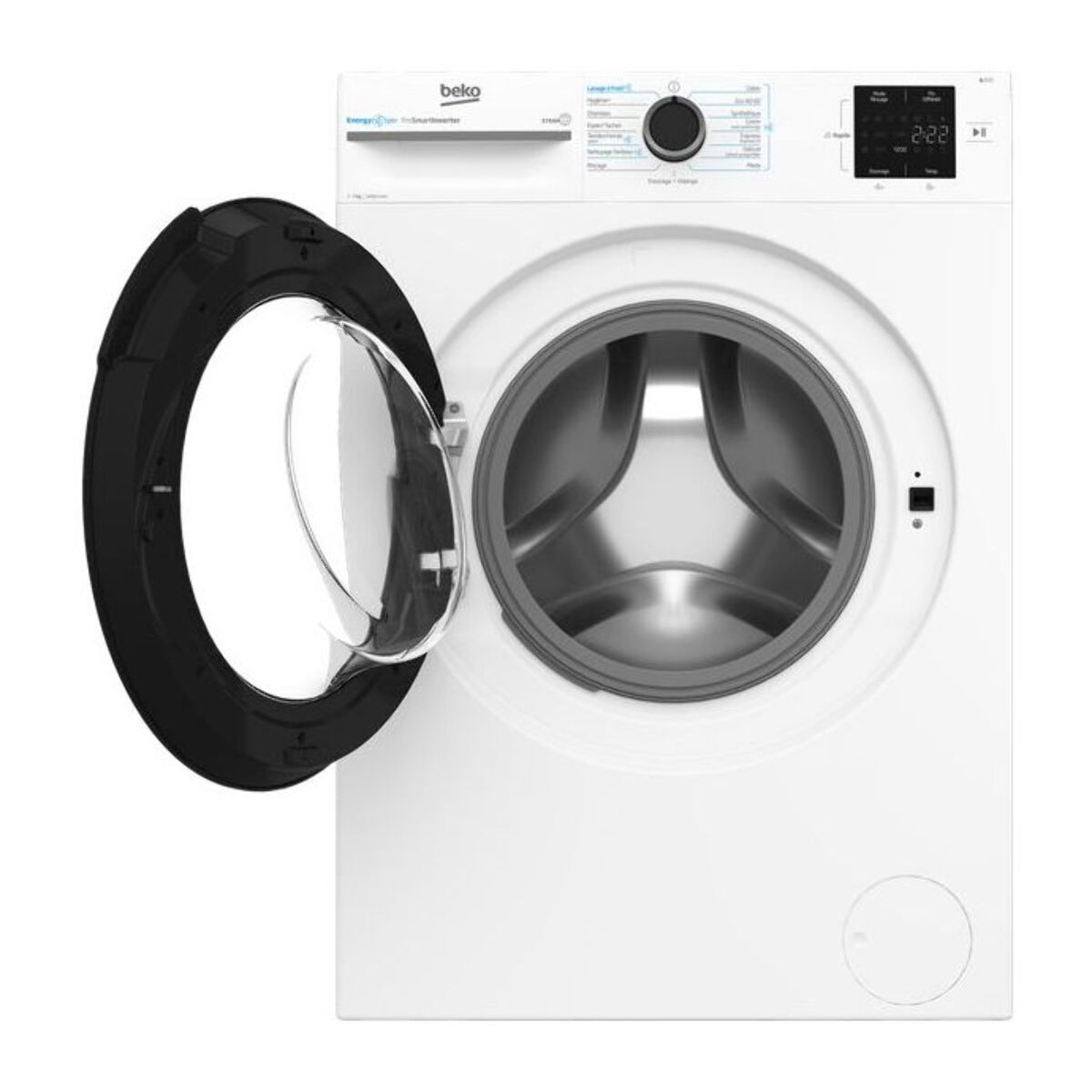 Lave linge hublot BEKO BM3WFU47411B Energy Spin