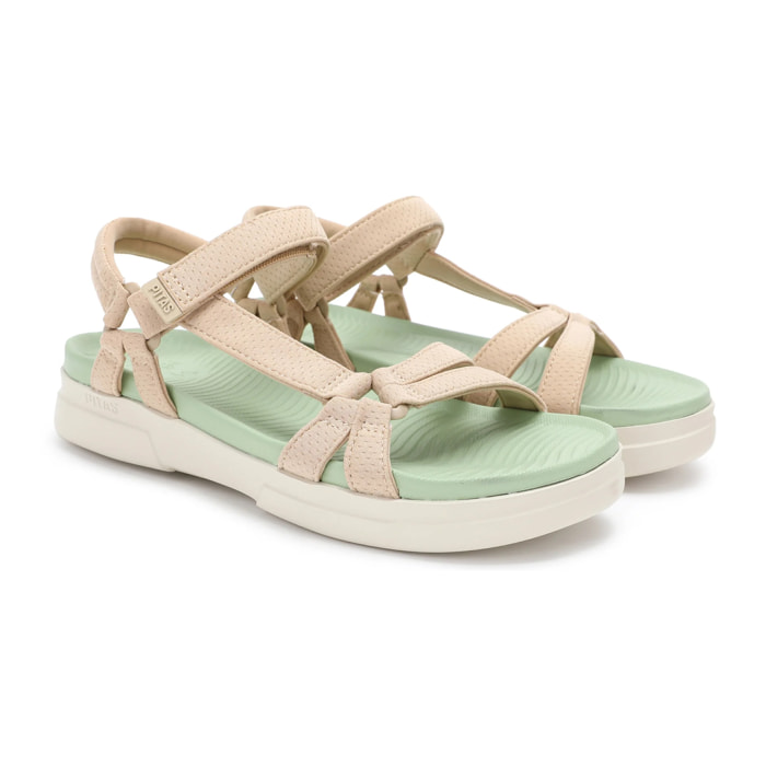 Sandalia Claire Beige