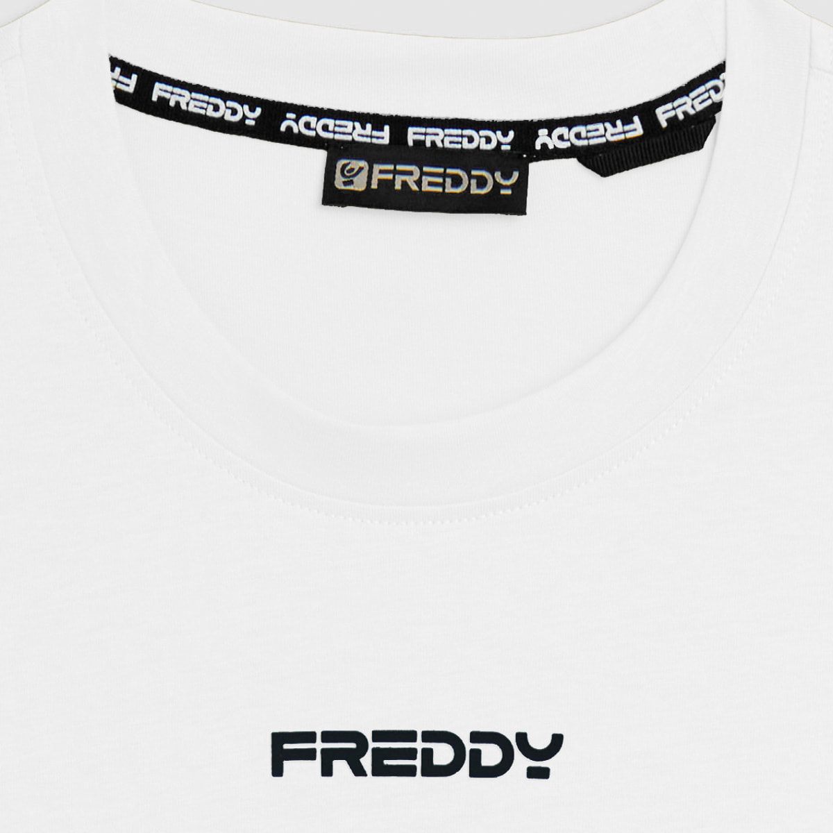 T-shirt in cotone a manica corta con logo FREDDY