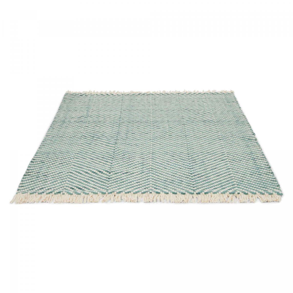 Tapis kilim tissé en laine motif simple DEGU