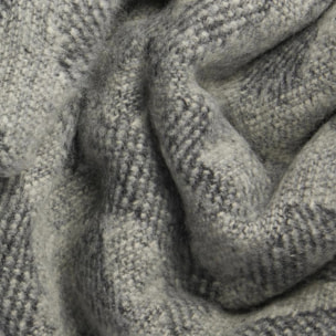 Piquadro Sciarpa animalier con frange