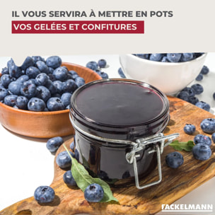 Set de 2 ustensiles de cuisine entonnoir inox Fackelmann Basic