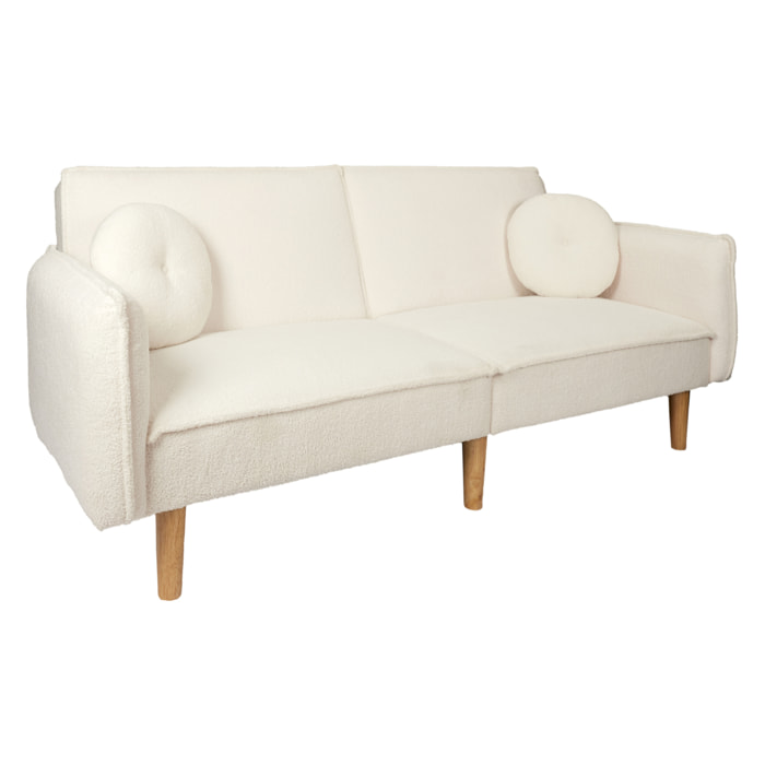 Canape Convertible Bouclette