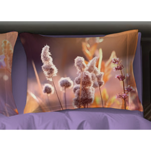 Copripiumino Stampa Digitale Disegno Spiga Misura Letto Matrimoniale