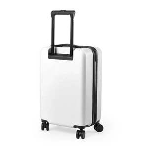 Carrello rigido. 8 ruote piroettanti. Blocco di sicurezza TSA