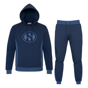 Tuta Uomo SUPERGA Cotone Felpato Cappuccio