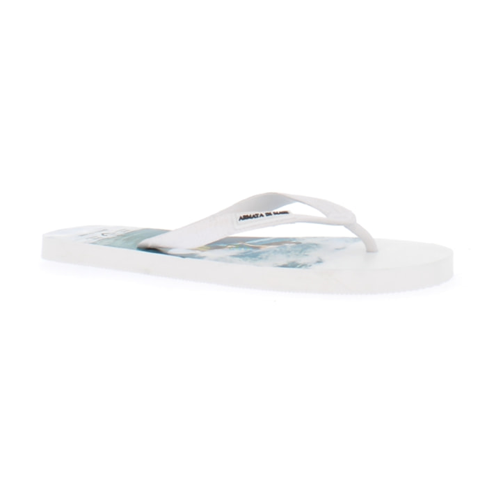 Armata di Mare Scarpe Uomo Infradito Surf Logo AMU P22078 White