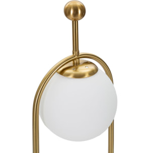 LAMPADA DA TAVOLO GLAMY ARC -B- CM Ø 21X50