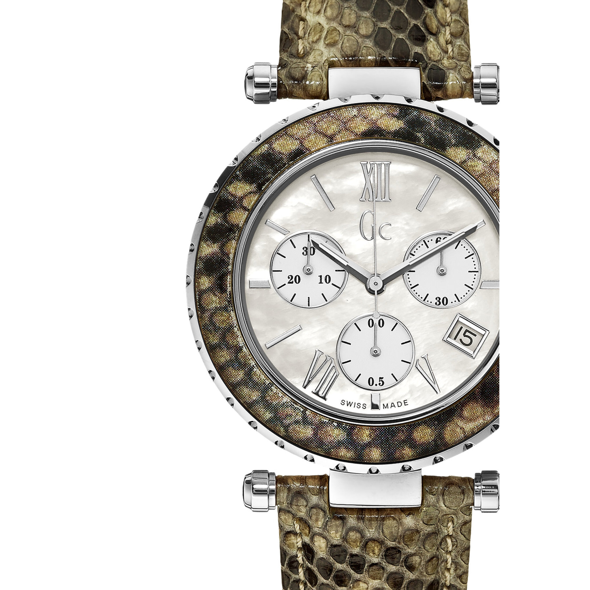 Gc Quartz Analog Chronograph Diver Chic