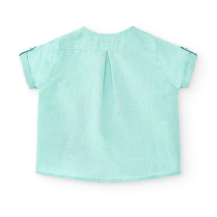 Camicia Turchese Per Bambini