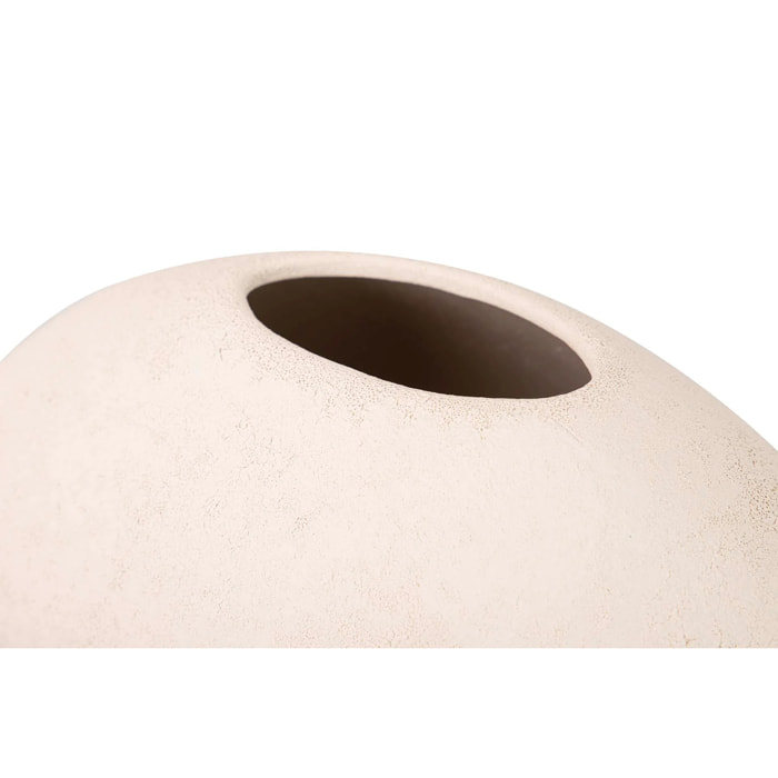 Florero Ceramica Blanco 29x16x35 Cm