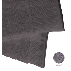 Set asciugamano ospite 3 pezzi fumo