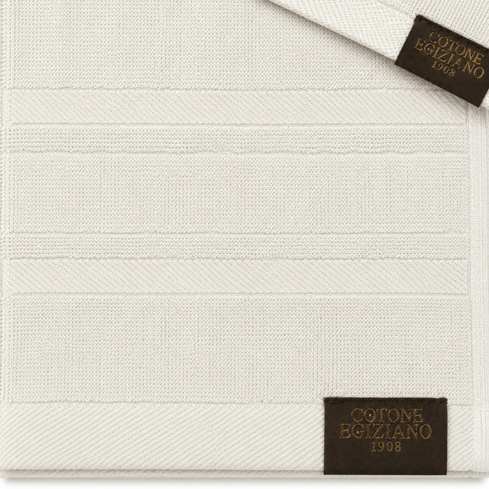 COTONE EGIZIANO Coppia Spugna Lusso 530 gr_40x60+60x110_Blu Cadetto