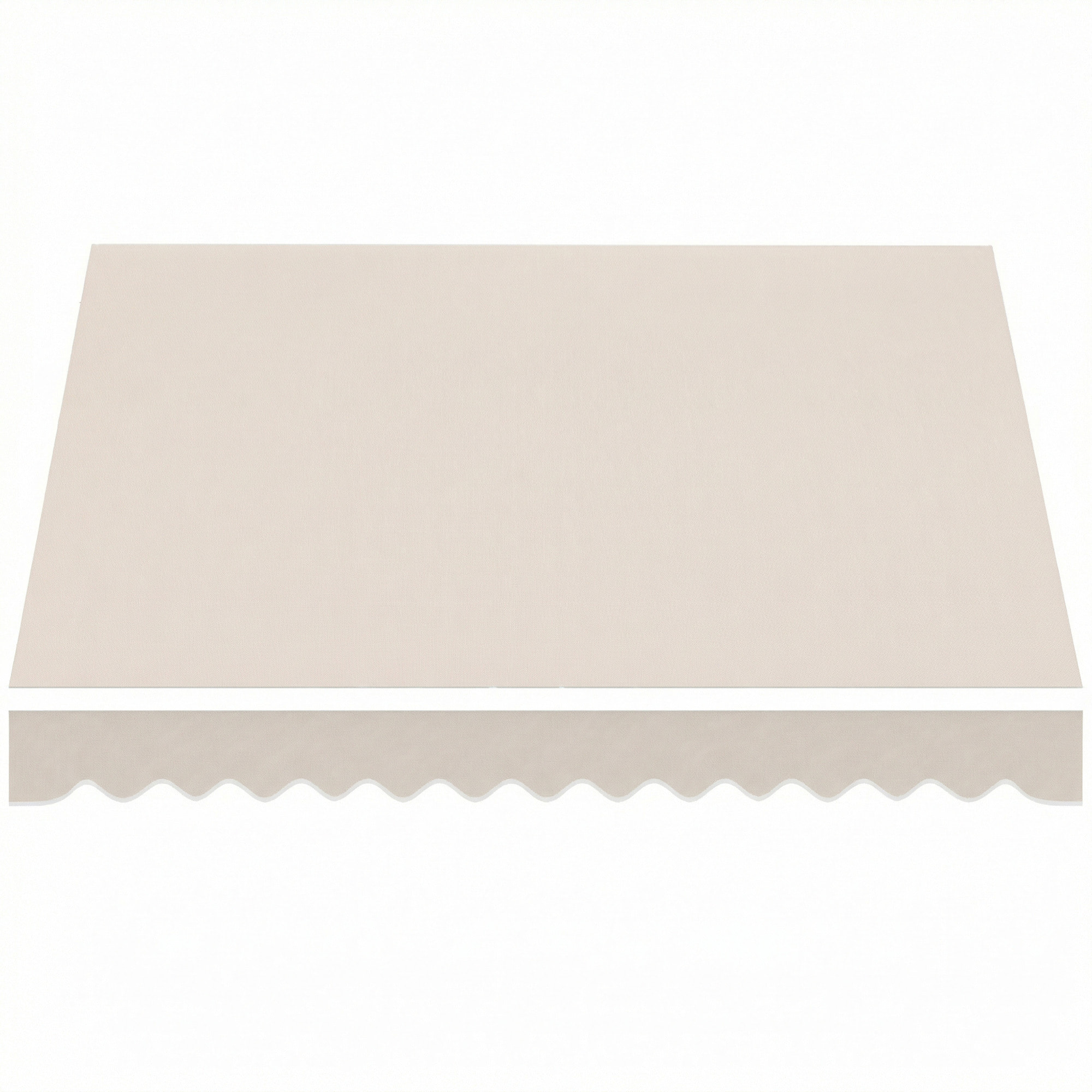 Toile de Remplacement pour Store Polyester Haute densité 280g/m² crème