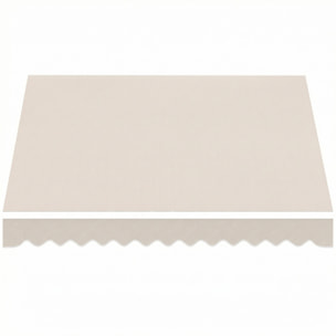 Toile de Remplacement pour Store Polyester Haute densité 280g/m² crème