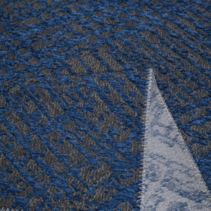 Tapis kilim Piro,aspect relief, motif abstrait déstructuré