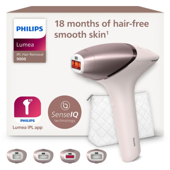 Epilateur lumière pulsée PHILIPS IPL BRI958/00 Lumea Series 9000