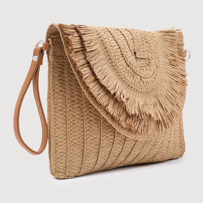 Bolso De Mano Beige - Zaira
