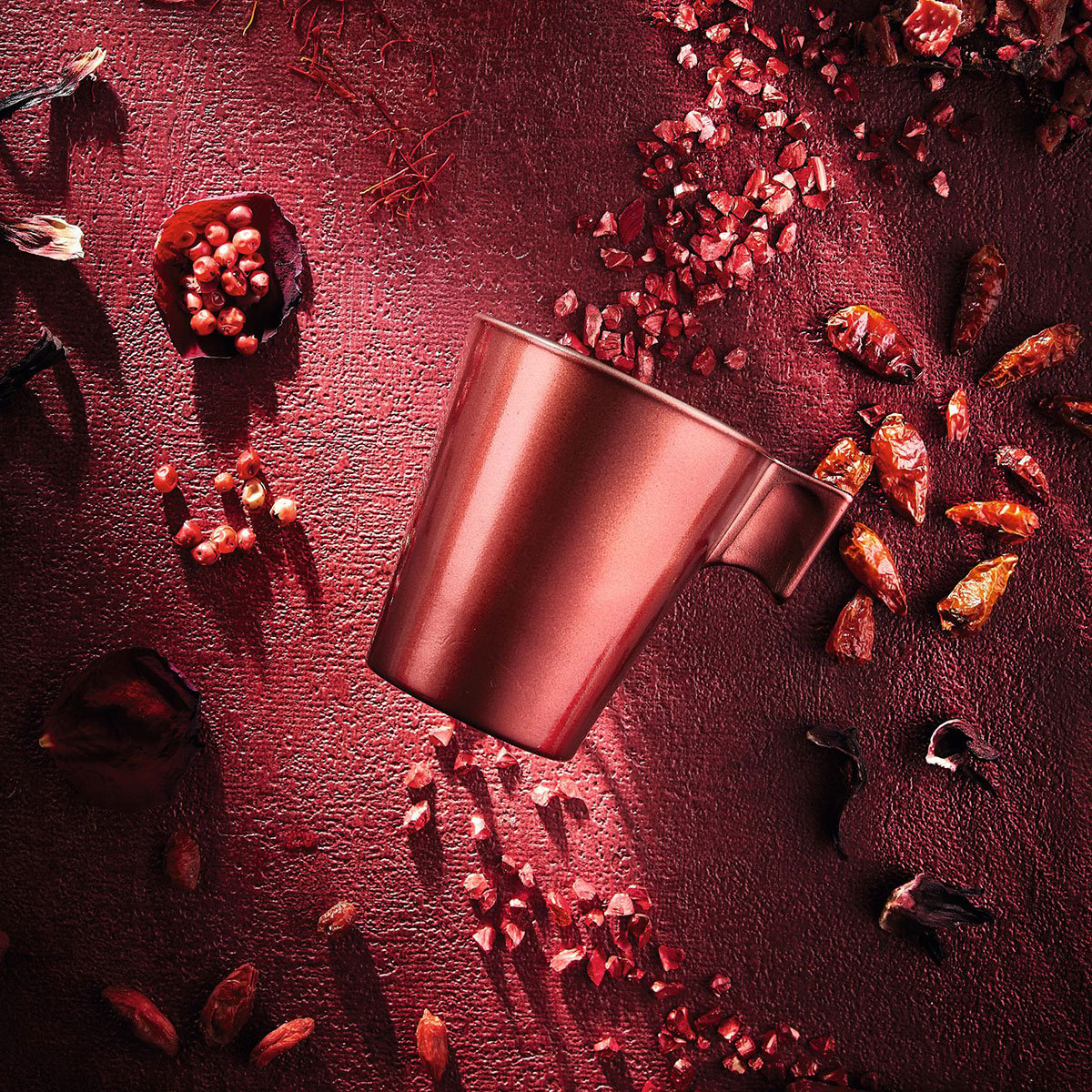 6 tazas 8 cl Rojo Flashy - Luminarc