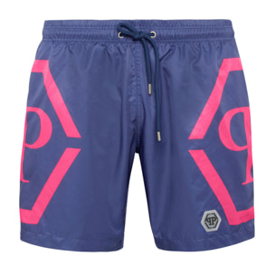 PHILIPP PLEIN Swim Trunks HEXAGON