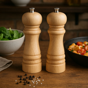 Marius Madera - Dúo de molinillos de sal y pimienta