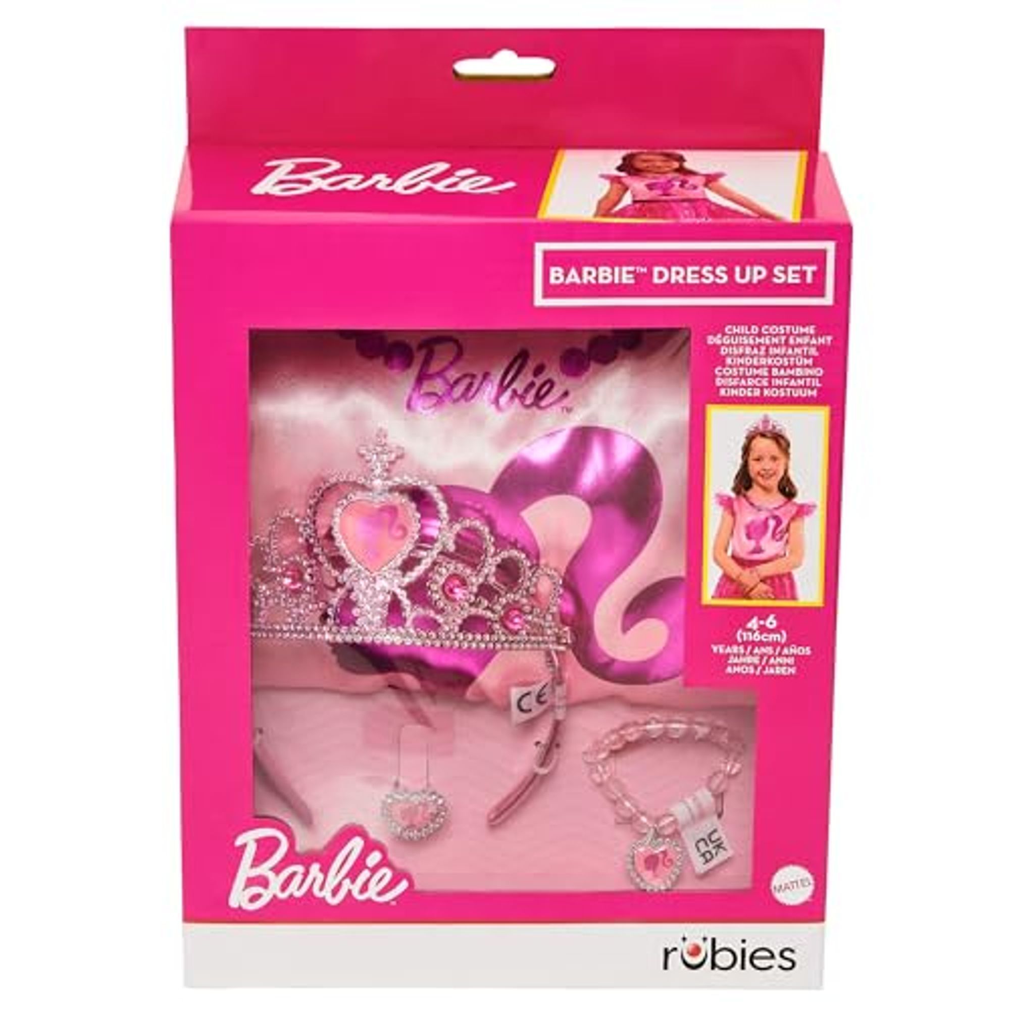 DISFRAZ BARBIE PRINCESS CON ACCES CAJA