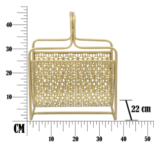 PORTAGIORNALI GLAM CHARME1921 DORATO
