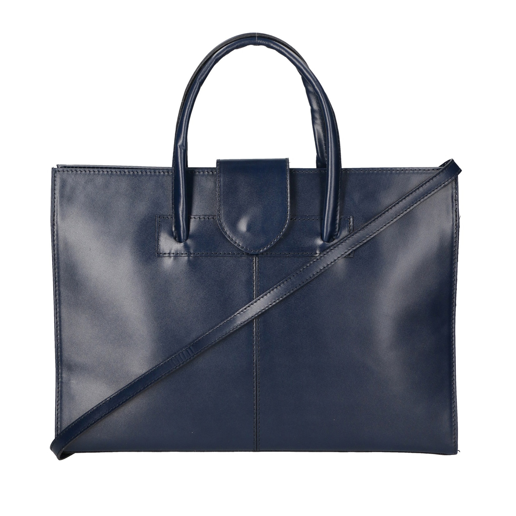 Borsa a mano da donna - Modello Evelina - 100% pelle - 40.0 x 29.0 x 9.0 cm