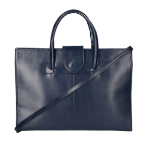 Borsa a mano da donna - Modello Evelina - 100% pelle - 40.0 x 29.0 x 9.0 cm