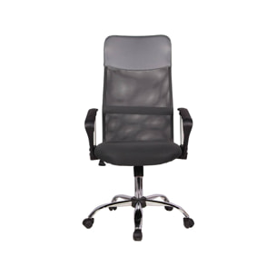 Fauteuil de bureau à roulettes "Tino" - Gris