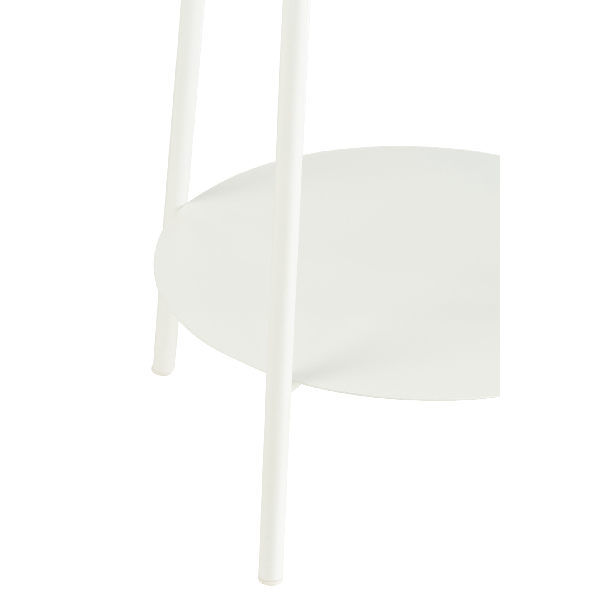 J-Line présentoir à Fleurs Deux - métal - blanc