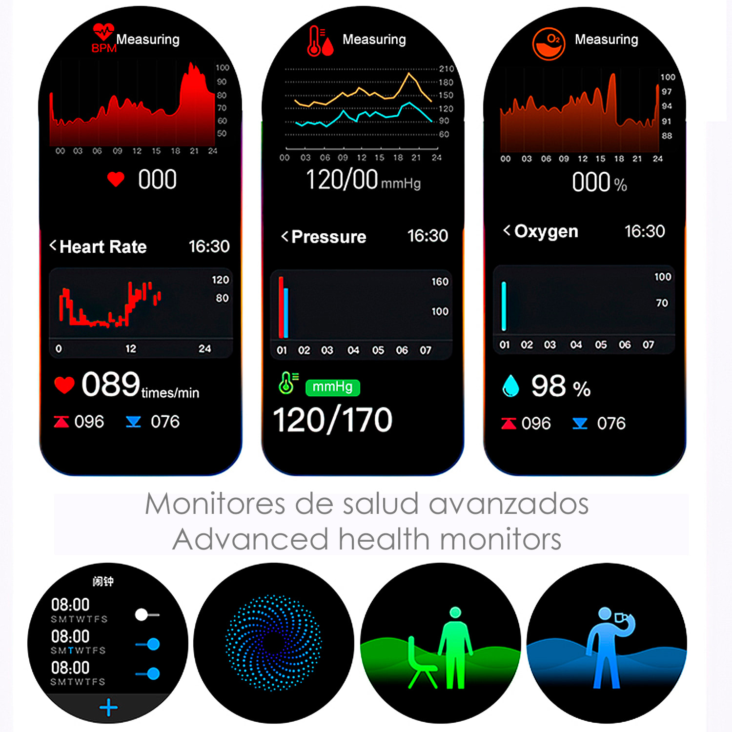 Smartwatch Z13 ULTRA con corona multifunzione intelligente, con 20 modalità sportive e monitor della salute. Con due cinturini in silicone.