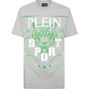 PLEIN SPORT Camiseta Cuello Redondo TIGER