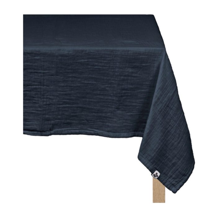 Nappe 150 x 250 cm double gaze de coton gaufrée - 9 coloris - GAIA