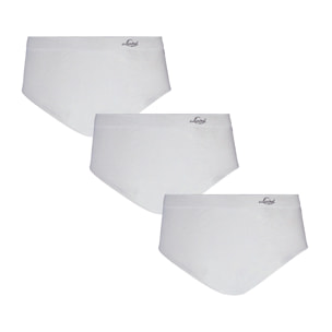 Slip Culotte Maxi Donna Liabel Conf 3pz, Art. AZ2560B Bianco