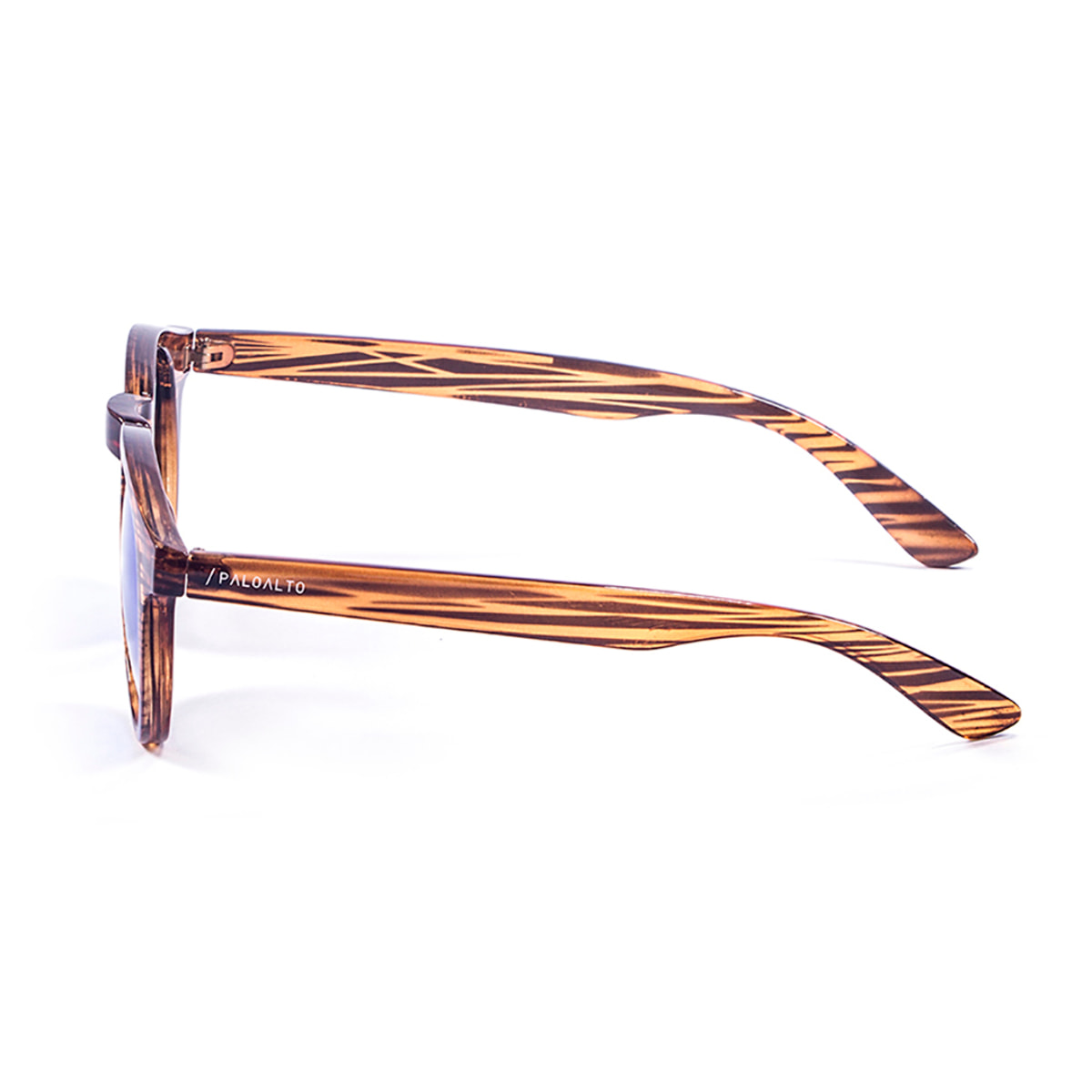 Gafas de sol PALO ALTO NEWPORT - Franja marrón / Revo azul cielo