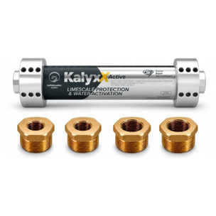 Alternative adoucisseur d'eau KalyxX Active 1"+3/4"+1/2" (IPSKXFRABG11234)
