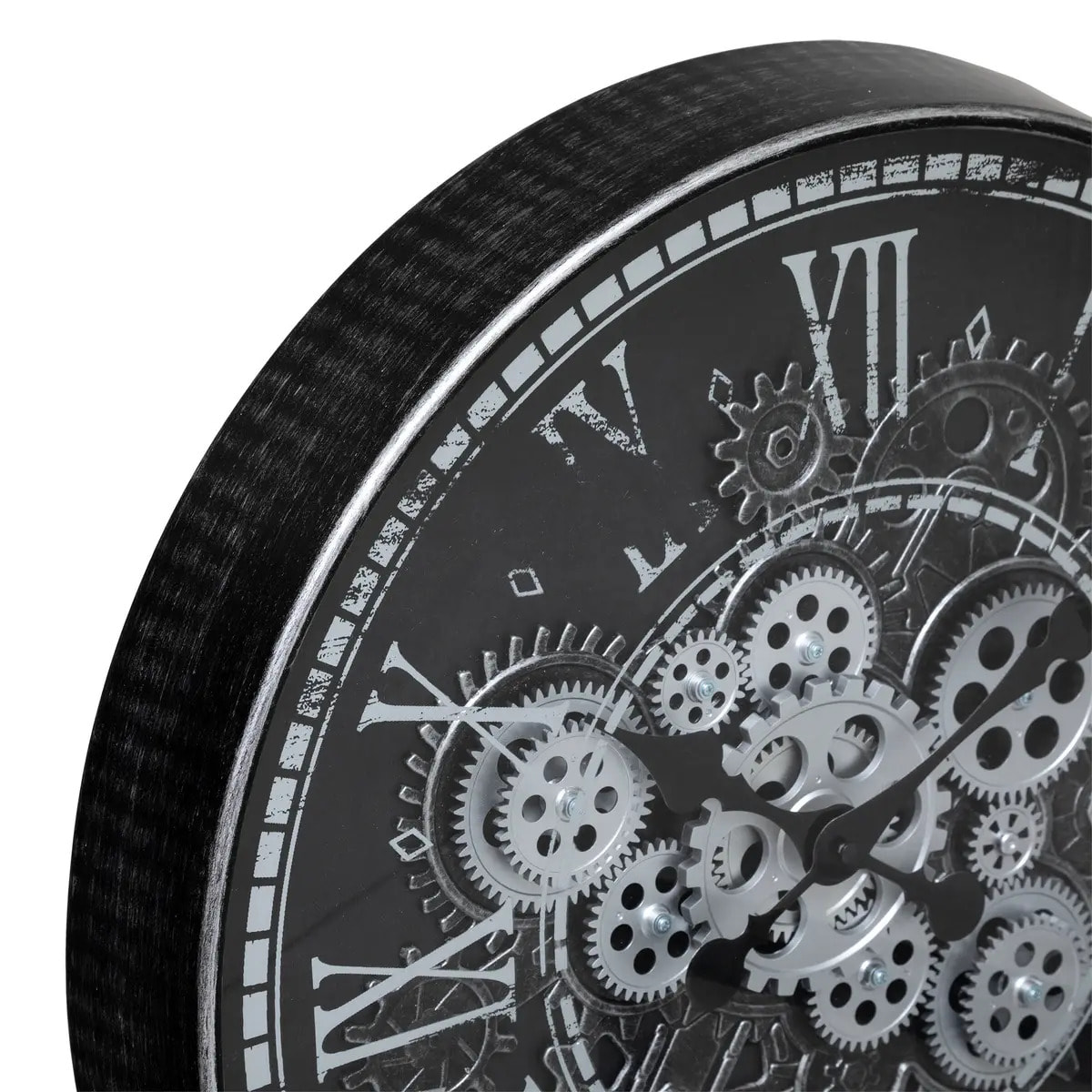 Horloge "Izia" noir et blanc D51cm